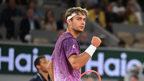 French Open: Cobolli ends Auger-Aliassime's hopes, reaches first major semifinal