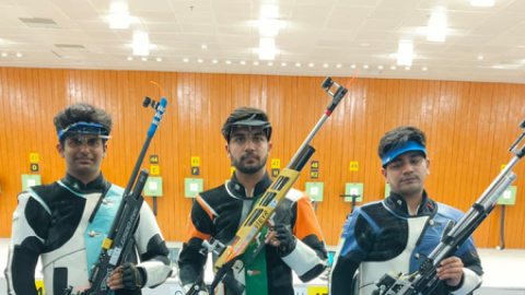 राइफल/पिस्टल ट्रायल्स में हिमांशु, दीक्षा और सूरज की जीत