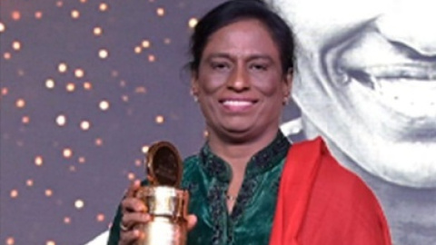 पीटी ऊषा इंडियन एथलेटिक्स अवार्ड्स में लाइफटाइम अचीवमेंट अवार्ड से सम्मानित