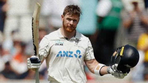 NZ vs ENG 2nd Test: ग्लेन फिलिप्स का पहला टेस्ट शतक, न्यूजीलैंड ने इंग्लैंड के खिलाफ पहली पारी में 3