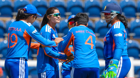 Cardiff: India Women vs West Indies Women - T20 World Cup Warm-up Match