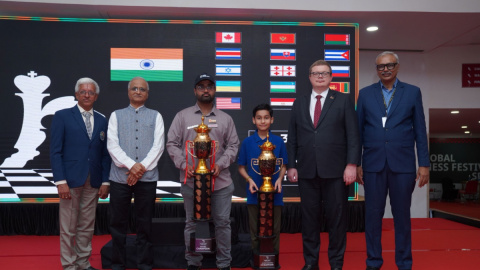Iniyan Pa, Nithin, and Madhvendra emerge champions in Mumbai chess event