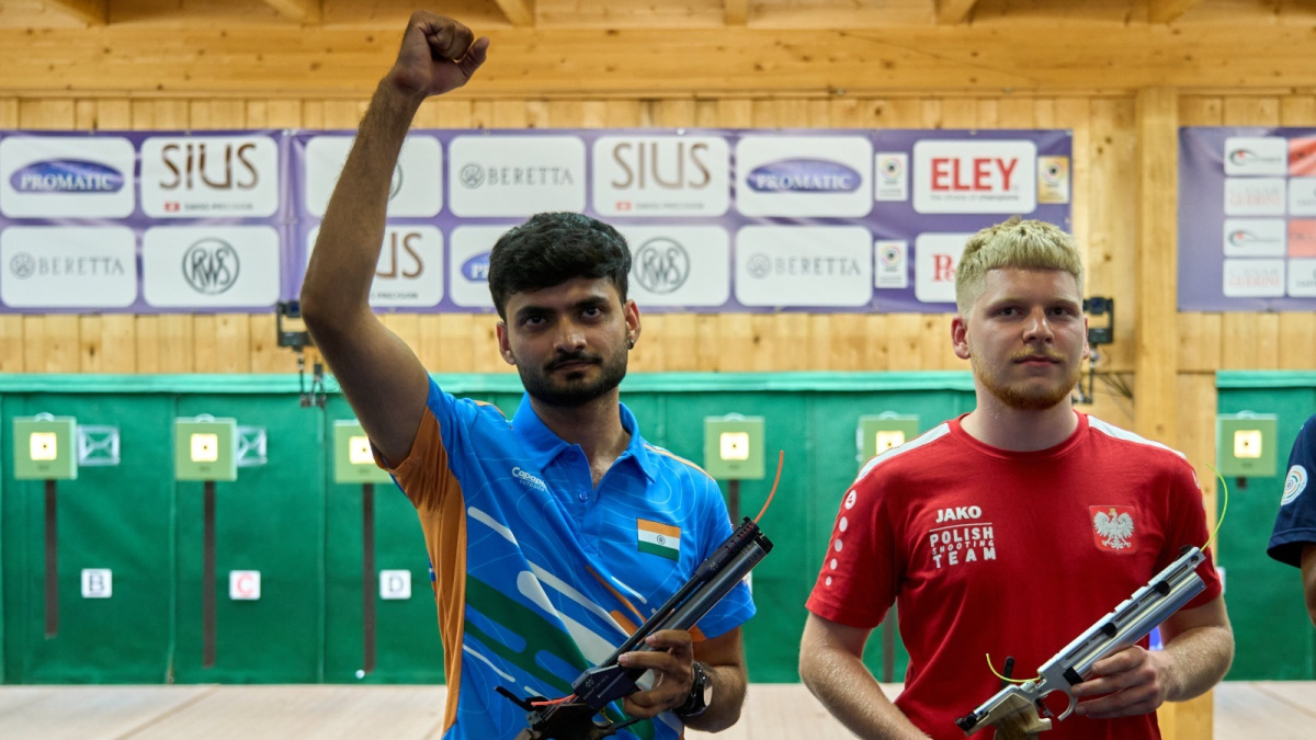 ISSF Junior World C'ship 2026: Shiva Narwal Wins Silver, Yug Pratap ...