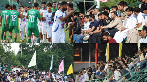 KFCL: Ganderbal United, Baramulla Strikers play out draw