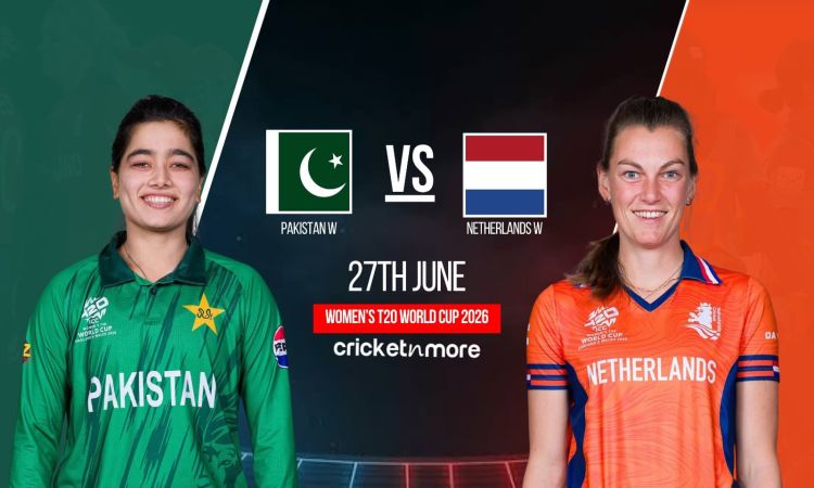 ICC Women's T20 World Cup 2026: पाकिस्तान ने नीदरलैंड के खिलाफ टॉस जीतकर चुनी बल्लेबाज़ी, देखें दोनों टीमों की प्लेइंग XI