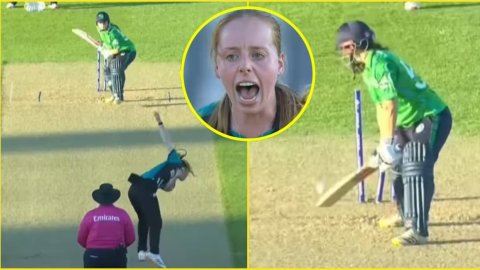 Bree Illing का लहराता Yorker देखा क्या? Amy Hunter के उड़ाए डंडे; देखें VIDEO