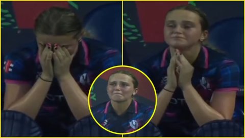 WI-W Vs SCO-W: टूटा दिल बहे आंसू, हार सामने देख फूट-फूट कर रोई स्कॉटिश महिला खिलाड़ी; देखें VIDEO