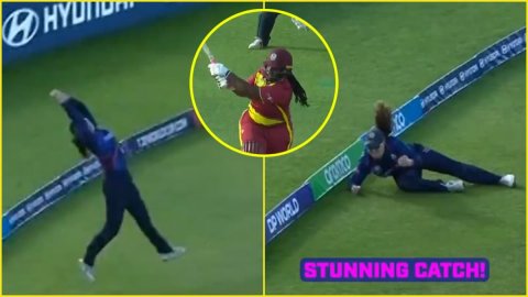WI-W vs SCO-W: 21 साल की लड़की ने करिश्मे को दिया अंज़ाम, बाउंड्री पर पकड़ा Qiana Joseph का हैरतअंगे