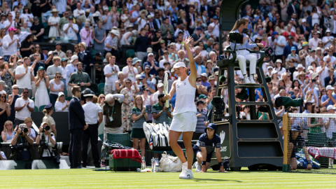 Wimbledon: Swiatek survives scare to oust Townsend, joins Anisimova, Pliskova in second round (Ld)