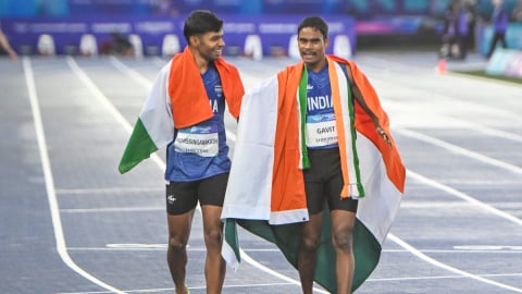 CWG 2026: Defence Min Rajnath Singh congratulates Gavit, Mohammed Basil on 1-2 finish