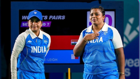 CWG 2026: Indias Rupa, Pinki edge past Tonga in tiebreak to register third straight win in Bowls