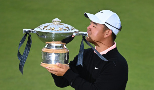 Golf: Tom Kim wins Scottish Open to clinch Rolex Series title