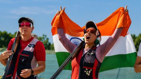 आईएसएसएफ शॉटगन वर्ल्ड कप: ट्रैप इवेंट में नीरू ढांडा का गोल्ड पर निशाना, मनसुख मांडविया ने बधाई दी