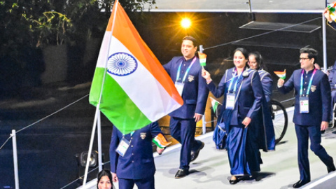 किंग चार्ल्स तृतीय ने की सीडब्ल्यूजी 2026 की शुरुआत, मीराबाई-लवलीना रहीं भारत की ध्वजवाहक