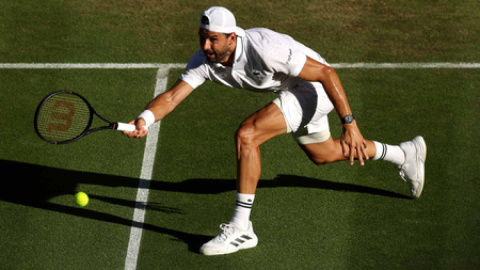 Wimbledon 2026:: दिमित्रोव ने बनाई चौथे दौर में जगह, रोमांचक मुकाबले में बेरेटिनी को हराया