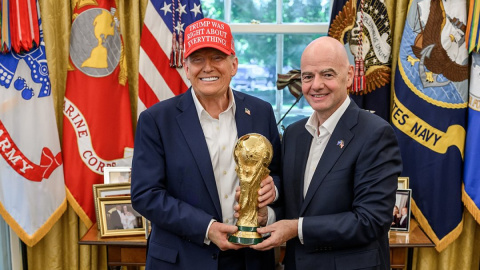 Infantino defends FIFA judicial independence, admits Trump called over Balogun case