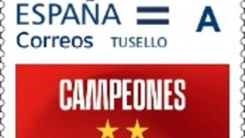 Spains postal service honours world champions with special commemorative stamp