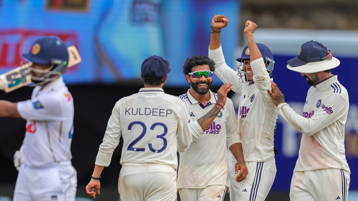 1st Test: Suthar, Jadeja Star As India Bowl Out SL For 284, Take 178-run Lead Despite Dinusha's Ton On Cricketnmore