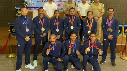 Gujarat Prisons Dept wins DGP Cup wrestling cluster championship with 13 medals
