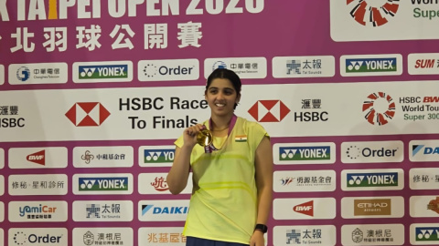 17 वर्षीय Tanvi Sharma बनीं चैंपियन, ताइपे ओपन का खिताब जीतकर रचा इतिहास