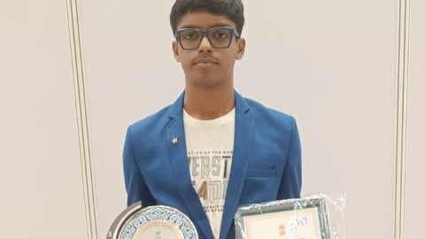 अदाणी स्पोर्ट्सलाइन एकेडमी के स्केटर पार्थ शाह गुजरात के जयदीपसिंहजी जूनियर अवॉर्ड से सम्मानित 