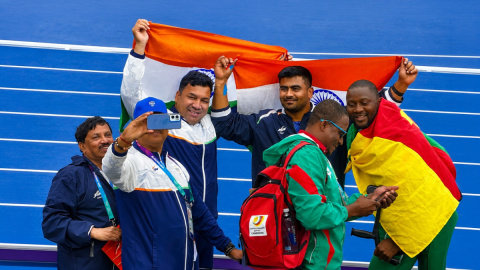 सीडब्ल्यूजी 2026: सोमन राणा-शुभम जुयाल का कमाल, एफ57 शॉट पुट में भारत ने गोल्ड के साथ सिल्वर भी जीता