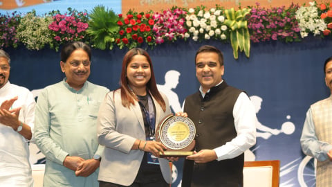 Gujarat Dy CM launches Shaktidoot 2.0 with up to Rs 50 lakh annual support for 500 athletes (Photo: 