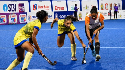 जूनियर विमेंस हॉकी नेशनल: हरियाणा, छत्तीसगढ़, झारखंड और एमपी सेमीफाइनल में पहुंचे