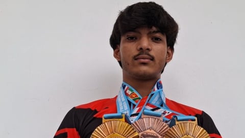 माता-पिता और कोच को दिया नाहिद अली ने अपनी सफलता का श्रेय, वर्ल्ड अर्निस चैंपियनशिप में दो गोल्ड समे
