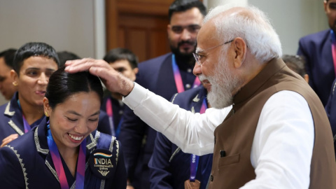 आपके उत्साह बढ़ाने वाले शब्द कड़ी मेहनत के लिए प्रेरित करेंगे, पीएम मोदी से मिलने के बाद बोलीं मीराब
