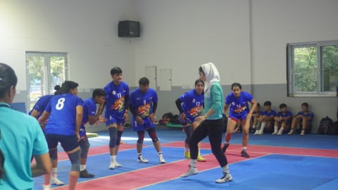 India, Iran womens kabaddi team trains together at SAI Sonepet ahead of Asiad