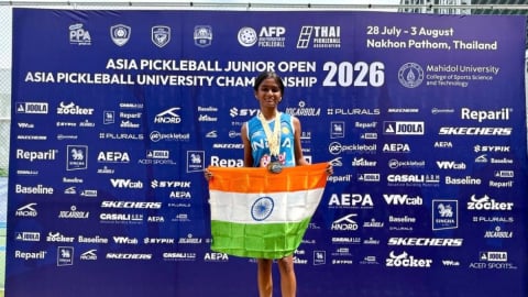 Indian junior pickleball players shine at Asian Junior Championship in Thailand, secure three medals