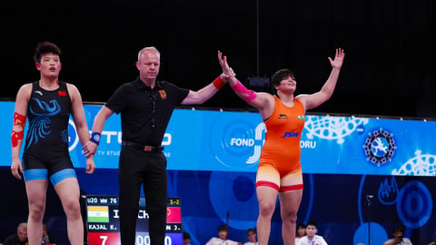 Kajal secures back-to-back gold to headline Indias haul at U20 Wrestling Worlds