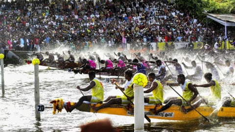 Nehru Trophy Boat Race gets a new poster and the Gandhi buzz
