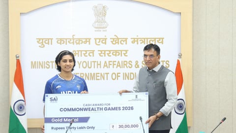 Sports Minister Mandaviya felicitates CWG 2026 medallists in boxing, judo and para-athletics; calls 