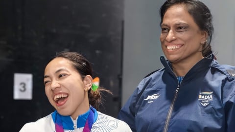 The government is providing great support to promote sports: Mirabai Chanu after CWG gold