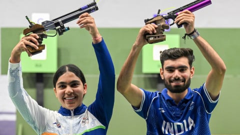 ‘A fine display of precision’: President hails shooters after Asian Games gold and silver