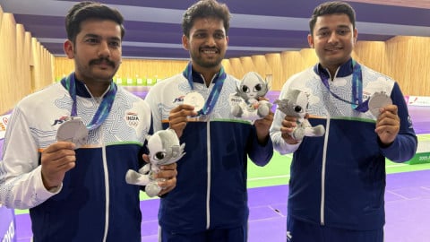 Asian Games: Aishwary, Niraj miss out on individual medal after 50m rifle 3P team silver