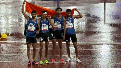 Asian Games: India ends athletics campaign with bronze in mens 4x400m relay