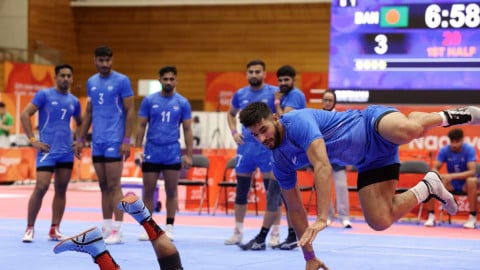 Asian Games: India men remain unbeaten to top Group A with 37-21 win over Chinese Taipei in kabaddi