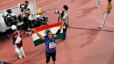 Asian Games: Manpreet Kaur clinches bronze in womens shot put, Krishna finishes fifth