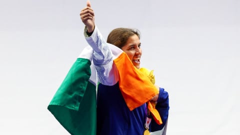 Asian Games: NRAI President, Secy hail Neeru Dhanda’s historic treble