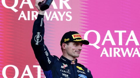 Formula 1: Russell holds off Verstappen to take victory in chaotic Azerbaijan GP