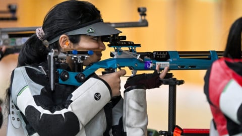 एशियन गेम्स: भारत ने महिलाओं के 50 मीटर राइफल 3पी टीम इवेंट में सिल्वर जीता, तिलोत्तमा, विदरसा व्यक्तिगत फाइनल में पहुंचीं