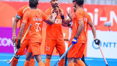 एशियन गेम्स: भारतीय पुरुष हॉकी टीम ने इंडोनेशिया को 13-1 से हराया, दिलप्रीत सिंह ने किए 4 गोल    