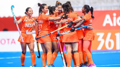 एशियन गेम्स: भारतीय महिला हॉकी टीम ने उज्बेकिस्तान को 19-0 से हराया, दीपिका ने 8 गोल किए 