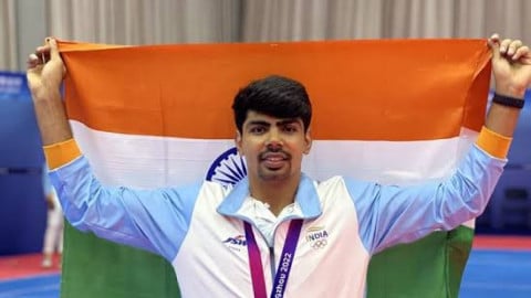 एशियन गेम्स: ओपनिंग सेरेमनी में तेजिंदरपाल तूर की जगह पवन सहरावत होंगे भारत के फ्लैग-बेयरर  