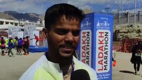 मेरा पहला अनुभव काफी अच्छा और यादगार रहा, लद्दाख मैराथन को जीतने के बाद बोले निखिल सिंह