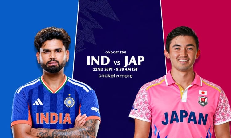 One-off T20I: टीम इंडिया ने टॉस जीतकर चुनी बल्लेबाज़ी, भारत-जापान के बीच होगा 5-5 ओवर का मुकाबला