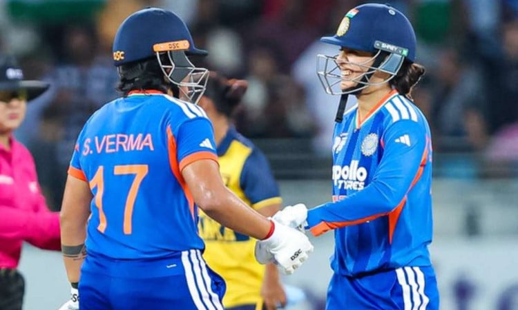  India Women set 184 runs target for Sri Lanka Women in Women's Asia Cup 2026 Final